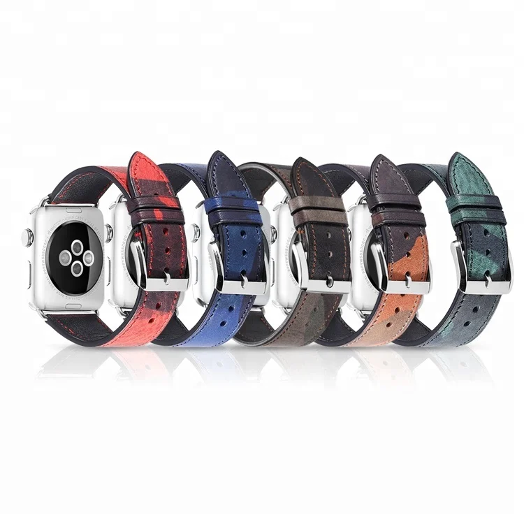 Wholesales Custom Western Buckle Smart Wristband for Iwatch Series 5/4/3/2/1 Edition Sport for 38mm Apple Watch Band Strap 42mm