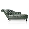 real leather chaise