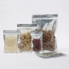 White Clear Self Seal Zipper Plastic Retail Packaging Bags/ Ziplock Zip Lock Bag Retail Package with Hang Hole