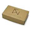 CMBSL415 corrugated cardboard and kraft paper printed logo MOP mail order packing box