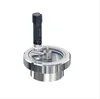 Top quality sanitary union type sight glass with recharge lighting and scraper 304/316L pipe-fittings
