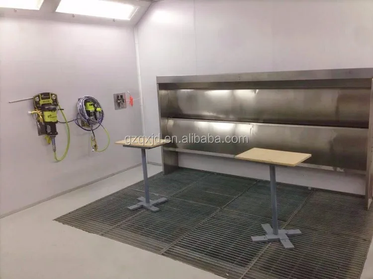 Qiang Xin Qx3000 Furniture Paint Drying Used Downdraft Paint Booth For