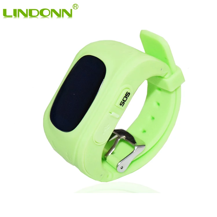 

Mobile phone wristband Q50 kids gps security tracker smart watch with SIM Card Slot SOS, Blue;green;pink