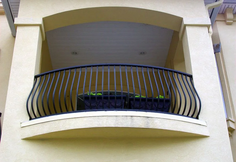 Balaustre e corrimano, in acciaio inox della balaustra ringhiera ... Balcone disegno Decorar