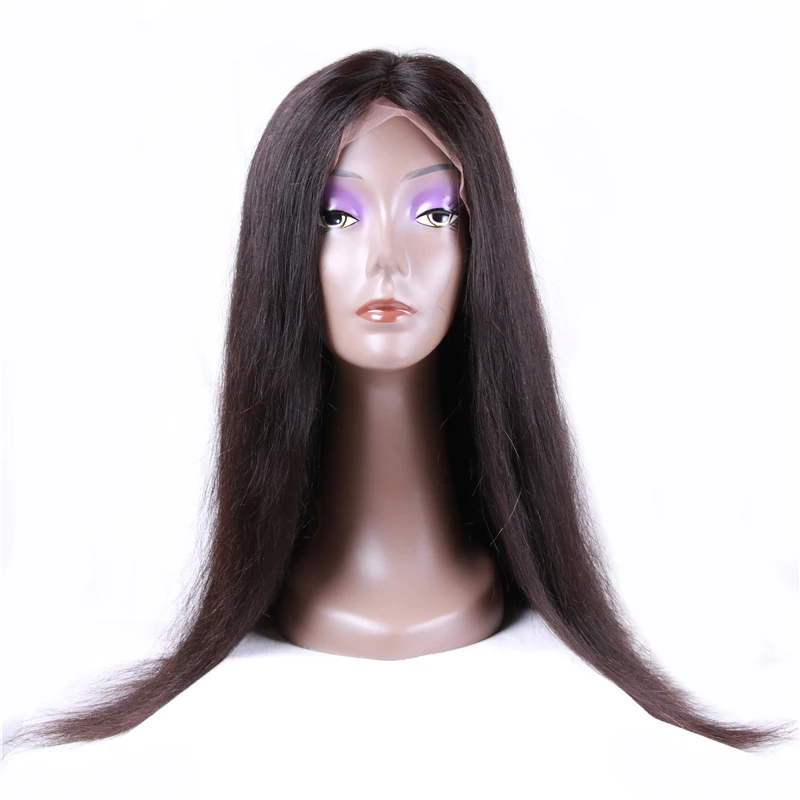 Long Cheap Braided Wigs For Black Women Human Hair Full Lace Wig