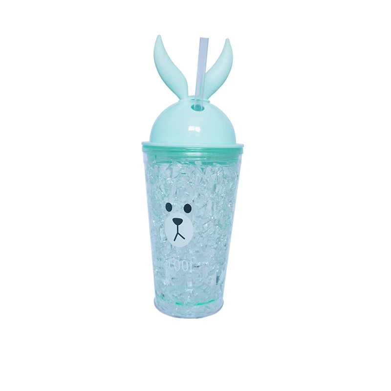 Custom Crystal Freezer Straw Freezing Gel Plastic Cup Buy Gel Plastic