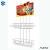 mini size wire shelves melon seed ,food stand display rack