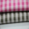 Chinese keqiao cheap plain check printed woven 100% cotton voile fabric for clothing exports price