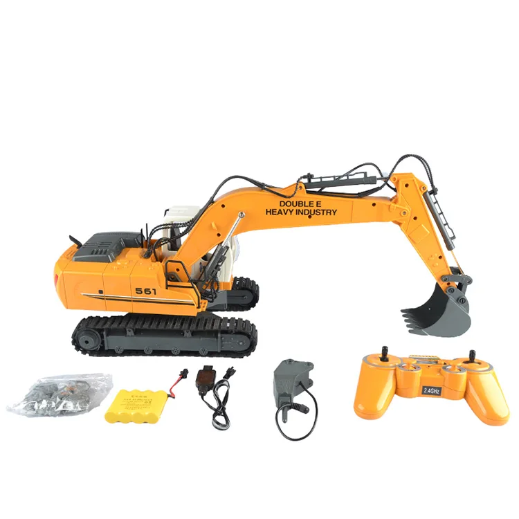 17 Channels Diy Metal Mini Die Cast Truck Rc Excavator Buy Rc