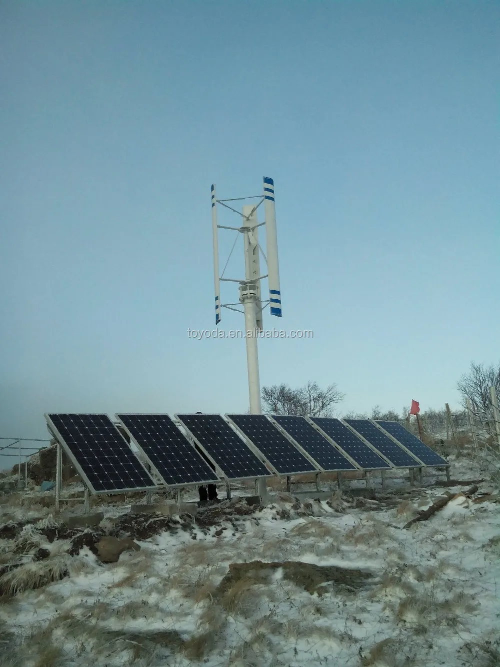 wind solar hybrid power system