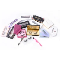 

25mm Custom private label eyelashes cruelty free samples real 3d mink eyelashes vendor false silk lashes