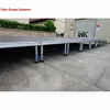 Adjustable height portable event stage ideas wedding stage Movable