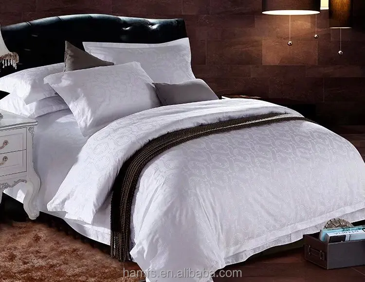Plain White 100 Cotton Bedding Sets Bed Sheet / Duvet Cover Buy