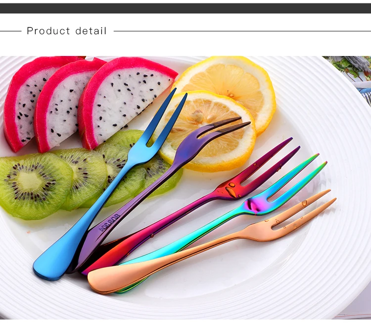 Jioakfa 1 Set Fruit Fork Stainless Steel Fruit Picks Fruit Picks With Base Metal Fruit Picks Cute Metal Fruit Picks Bunny Fruit Stick Fruit Stick Dessert - View #14