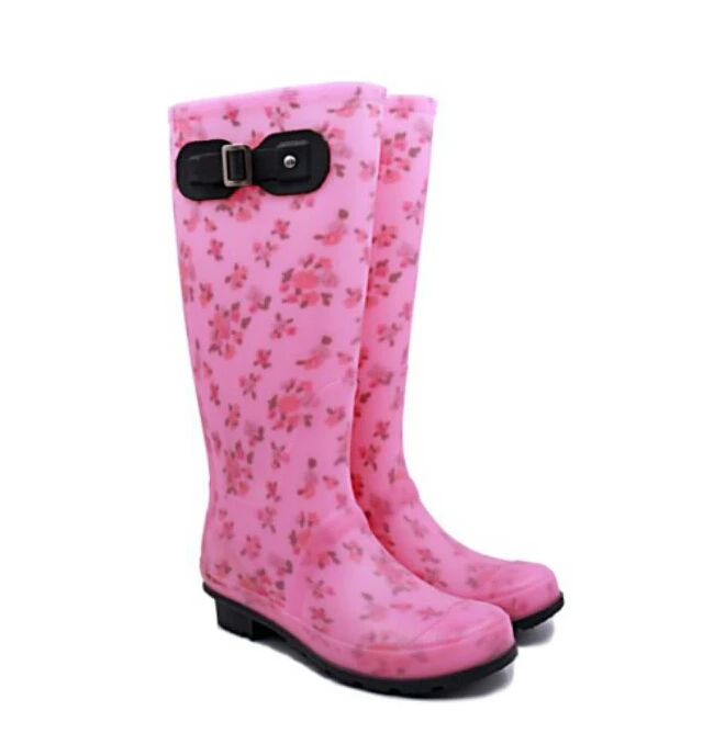 charming lady rain boots