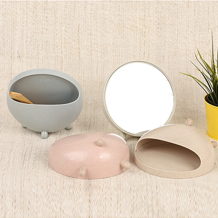 100% Factory Directly Ladies Makeup Decorative Standing Vanity Mirror