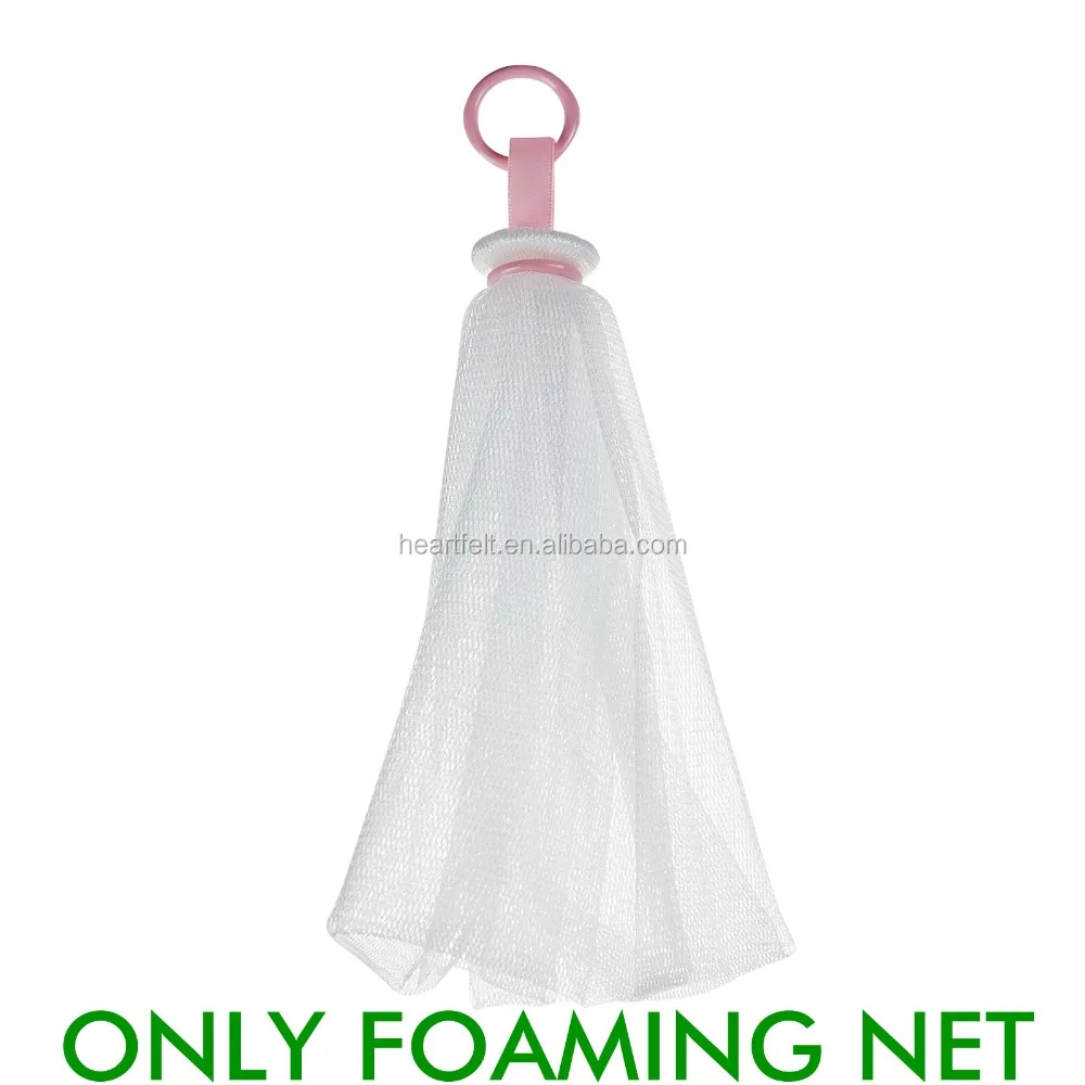 
foam net facial cleanser PE net for facial cleansing& Body wash A01 
