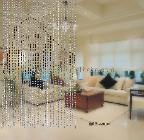 windows curtain design crystal panda animal pattern curtain for living room