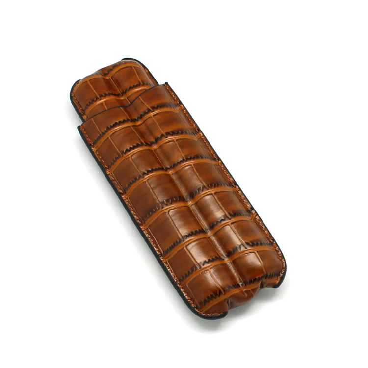 Wholesale New Gift Design Bonded Leather Cigar Case Buy Wholesale New