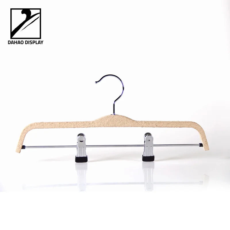 
New fashion paper pulp hanger/recycled paper pulp finished hanger for clothes 