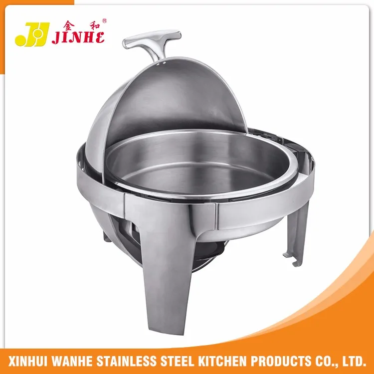 
Counter Top Style Stainless Steel Buffet Hot Food Display Showcase And Cabinet 