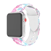 

silicon band sublimation for apple watch bands w design 38mm 40mm 42mm 44mm