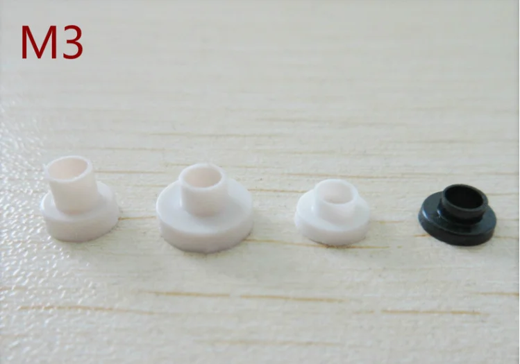 M3m10 Custommade Clear White Black Plastic Nylon Shoulder Washer