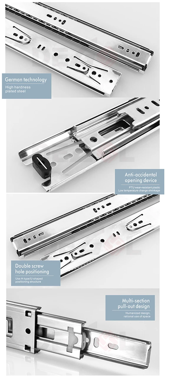High Quality Metal Telescopic Channel Drawer Slide Buy Telescopic