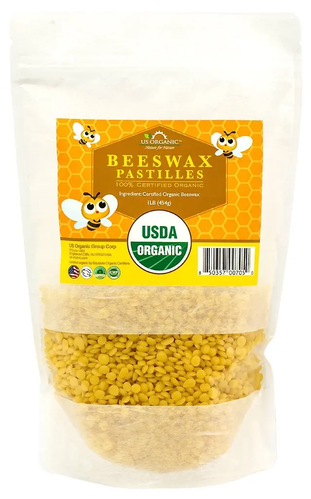 50g 100/% Natural Premium Quality Food//Craft Akozon Organic Beeswax Yellow Bars