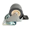 ball bearing twin pvc wheels small rolling cabinet caster