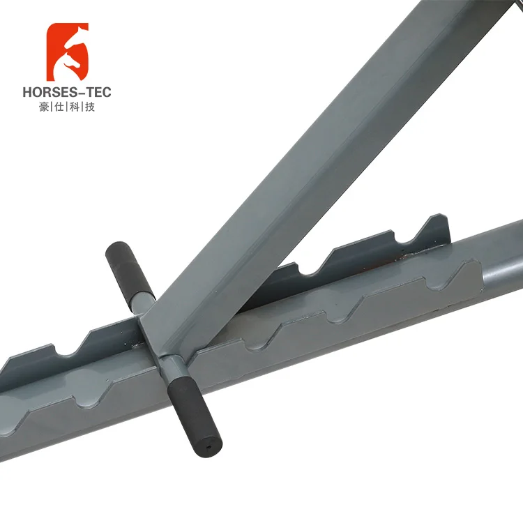 Folding bodybuilding machine lifting weight bench gym