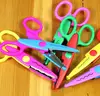 High quality Paper Edger Pinking Shears / Zig Zag Scissors Scrapbooking Decorative Craft Pattern Edged / Scissors Paper Trimmer