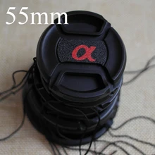 lens cap 49mm 52mm 55mm 58mm 62mm 67mm 72mm 77mm 82mm Snap-On Lens Front Camera Lens Cap Cover for Sony Alpha DSLR Lens Protecto