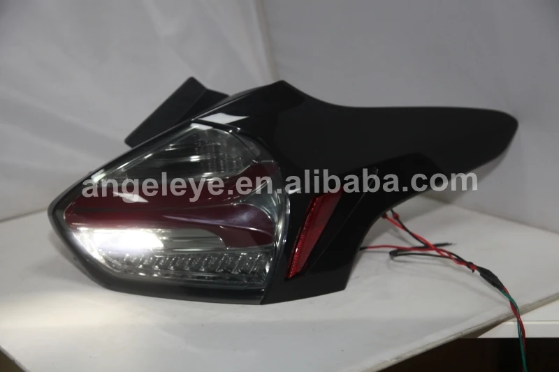Full LED Tail Lamp for Focus 4 Hatchback 2015-2018 year Smoke housing Clear lens SN