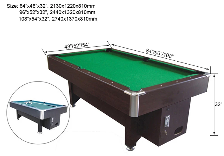 cheap billiard tables for sale