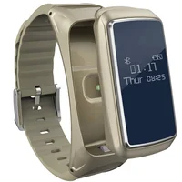 

Best Selling 2 in 1 Talkband Smart Bracelet Wristband B7 Earset Style Heart Rate Monitor Smart Watch With wireless headphone