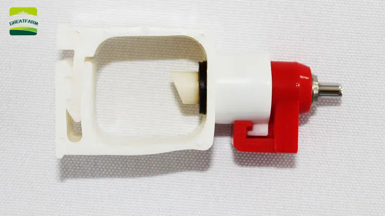 GREAT FARM Plastic Chicken Nipple Drinker Poultry Waterer For 22mm Square Tube