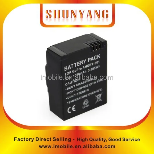 High quality battery for go pro her_o 3