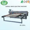 AV-201L computerized single head quilting machine/English software and manuals