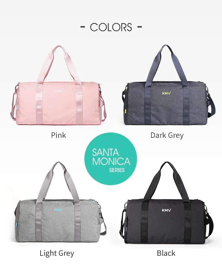 
Customized Luggage Sets Sports Fitness Bag Duffle Gym bags for Women 