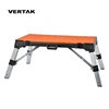 VERTAK 4 In 1 Portable Aluminium Folding Wood Work Table/Ladder/Creeper/Mover dolly