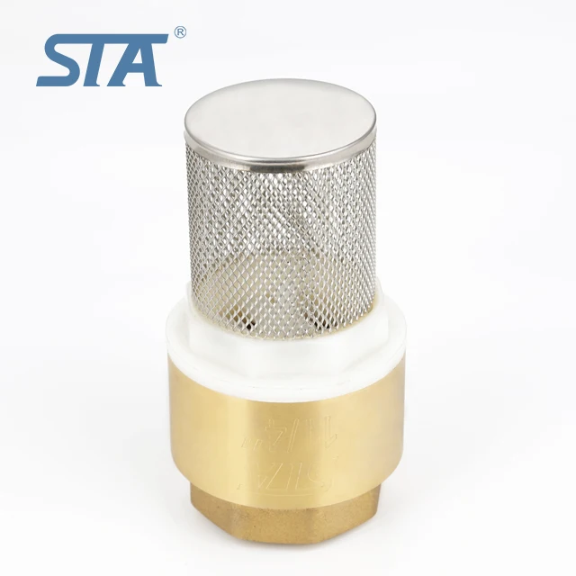 
ART.4006 STA NPT Vertical Inline Spring Loaded Brass Check Valve 
