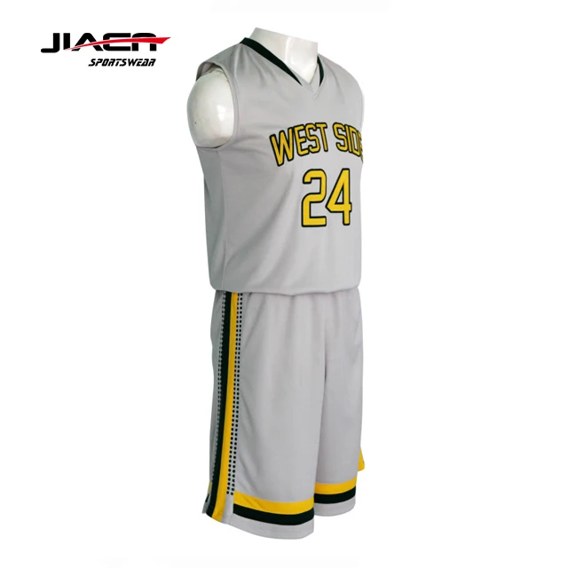 grey basketball jersey