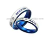 Fashion 316L Titanium steel LOVE and Devotion wedding couple lovers' ring for men women