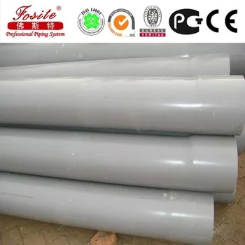 Hotsale Supply Water Pvc / Cpvc Electric Cable Protection Pressure Pipe