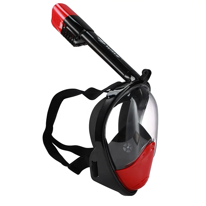 

CE Certificate Snorkel Mask Full Face Seaview 180 Mask diving Snorkel Set, Pink,blue,black etc