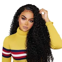 

Curly extensions 22 inch asian women synthetic closure black long wig