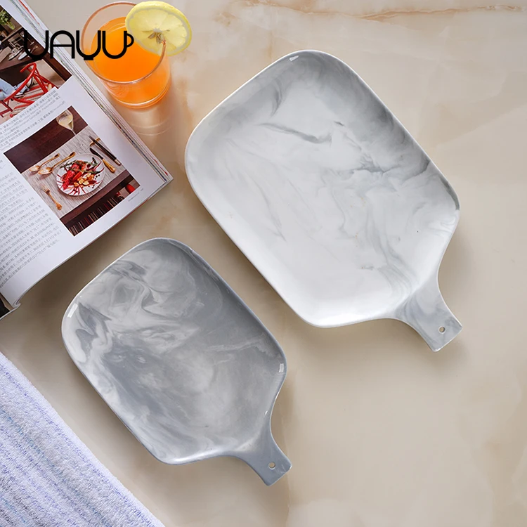 Good Quality Square Shape Marble German Baking Pans / Pizza Baking Pan