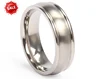 Silver color titanium ring in stock 2019
