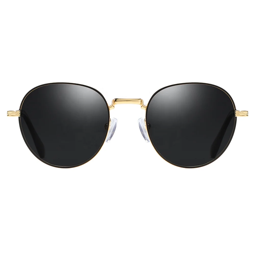 

Manufacturers sell new children's sunglasses fashion round polarized sunglasses male and female sunglasses